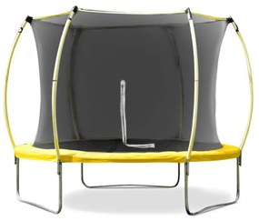 Trampolim para Crianças OVAL 305CM Amarelo