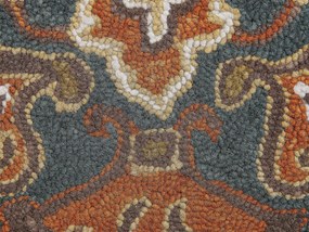 Tapete de lã multicolor 140 x 200 cm UMURLU Beliani
