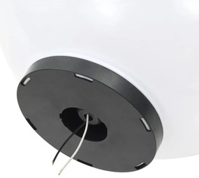 Candeeiros esféricos LED 2 pcs 50 cm PMMA