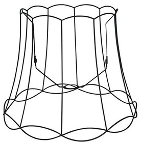 Abajur de metal preto 50/40 - Granny Frame Retro