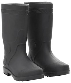 vidaXL Galochas tamanho 40 PVC preto