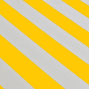 Toldo dobrável manual 400 cm amarelo/branco