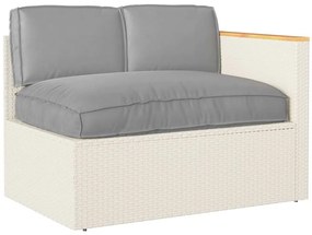 Conjunto de Almofadas para Palete com travesseiro 3 pcs Cinzeto