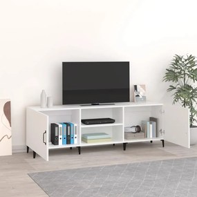 Móvel para TV 150x30x50 cm derivados de madeira branco