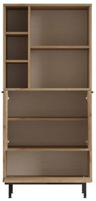 Armário de Casa de Banho ON9C – Nogueira – 74,8 cm x 161,6 cm x 35,5 c