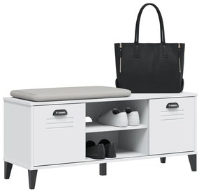 Sapateira VIKEN 106x35x45 cm derivados de madeira branco