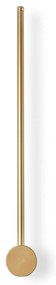 Candeeiro de Parede Sword - Dourado - 62cm x 10cm x 7cm