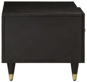 Mesa de centro 80x50x40 cm madeira de mangueira maciça