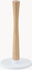 Suporte para rolo de papel de cozinha em madeira de seringueira ROLL-IT
