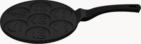 Frigideira antiaderente para panquecas Emoji Matte Black