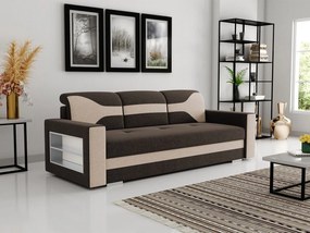 Sofá-cama Decatur 106, Número de lugares: 4, Disponível, 88x236x92cm, 106 kg, Pernas: Madeira
