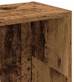 Estante 80x24x109 cm derivados de madeira madeira velha