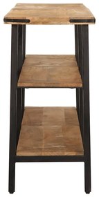 Mesa consola 180x35x70 cm madeira de mangueira maciça