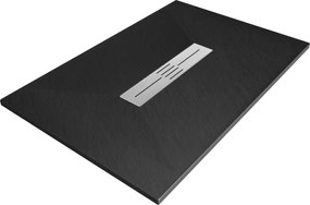 Mexen Toro base de duche retangular SMC 100 x 90 cm, preta - 43709010