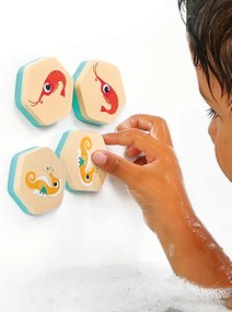 Puzzle de banho Memory - LUDI azul