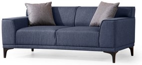 Sofá de 2 Lugares Petra – Azul – 165x87x86 cm