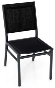 Mesa de jantar quadrada de metal de 32 polegadas com 4 pernas curvas - cinza