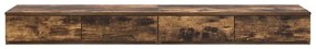 gavetas de cama Carvalho Fumado 160x36,5x16,5 cm Madeira de engenharia