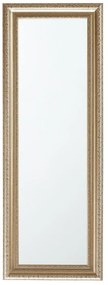 Espelho de parede dourado e preto 51 x 141 cm AURILLAC Beliani