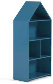 Kave Home - Estante casinha infantil Celeste de MDF azul 50 x 105 cm
