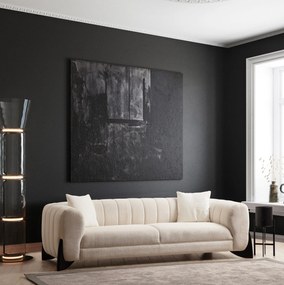Sofá de 3 Lugares Sandreo – Branco – 248x100x70 cm