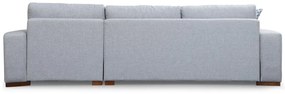 Sofá de Canto Loop – Cinzento Claro – 290 cm x 194 cm