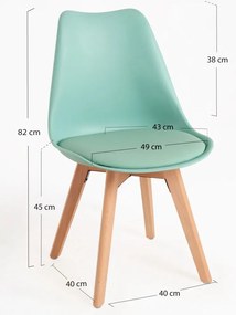 Cadeira Synk Basic - Celadon