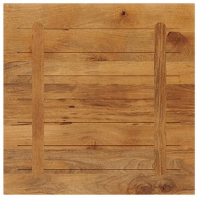 Tampo de mesa quadrado 70x70x2,5 cm mangueira maciça