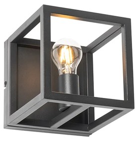 Candeeiro de parede industrial preto - Cage Industrial