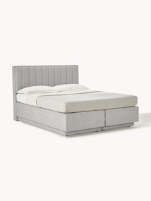 Cama boxspring Livia com espaço de arrumação