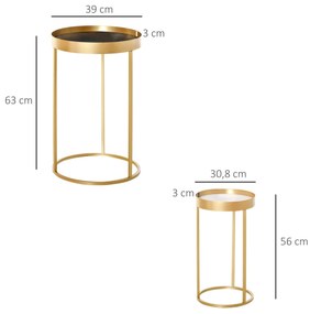 Conjunto de 2 Mesas de Centro Light - Design Moderno