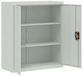 Arquivador 90x40x105 cm aço cinzento-claro