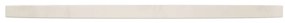 Tampo de mesa pinho maciço Ø60x2,5 cm branco