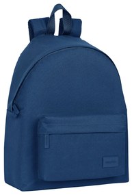 Mochila Escolar Safta 33 X 42 X 15 cm Azul Marinho