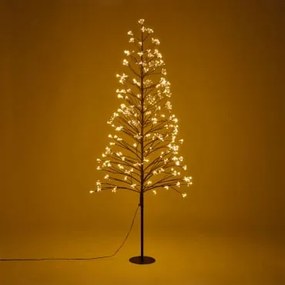 Árvore De Natal Led Em Ferro Dorvin Branco Cálido 3000k & ↑180 - Sklum