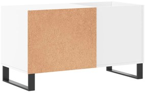 Armário para discos 85x38x48 cm derivados de madeira branco
