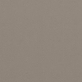 Tela de varanda 75x500 cm tecido Oxford cinzento-acastanhado