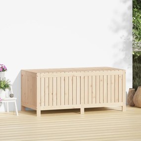 Caixa de arrumação jardim 147x68x64 cm pinho maciço