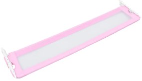 Barra de segurança p/ cama infantil 180x42cm poliéster rosa