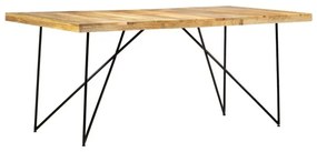 Mesa de Jantar 180x90x76 cm Madeira Maciça