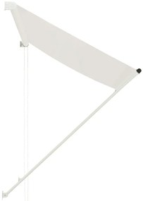 Toldo retrátil 100x150 cm creme