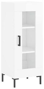 Vitrine Brenna de 180 cm - Branco Brilhante - Design Nórdico
