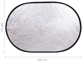 Conjunto de refletores 5-em-1 e 2-em-1 com sacos de arrumação