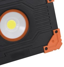 Holofote portátil c/ iluminação LED 10 W ABS branco frio