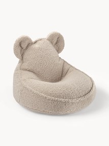 Pufe em teddy para crianças Bear