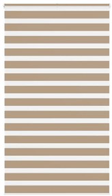 vidaXL Cortina de zebra 120x230 cm largura do tecido 115,9cm poliéster