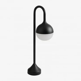 Baliza Led De Exterior Em Alumínio Uveron Preto - Sklum