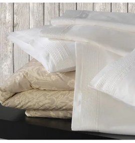 Cama 150 cm  - Jogo de lençóis 100% algodão percal branco - Gamanatura: Branco