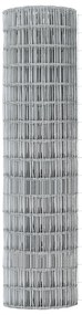 Cerca Euro com 7 Postes 1,2x10 m Aço Galvanizado