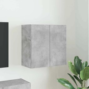 vidaXL Armário de TV de Parede Cinzento 59,5 x 31 x 60 cm